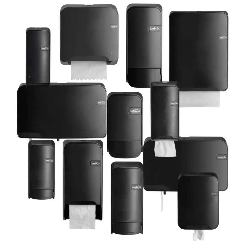 Dispenser zwart